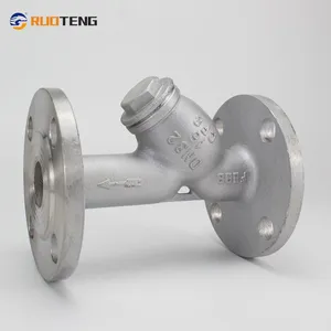 [Ruoteng] Simple Structure Complete Specifications Water Oil Gas Normal Temperature SS304 Internal Flanged Y-Strainer thumbnail-2