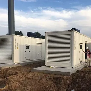 2MW-30MW HFO Containerized Diesel Generator Sets for HFO Power Station thumbnail-1
