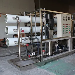 5T/H Double Stage RO System for Beverage Production Lithium Production Cosmetics thumbnail-5