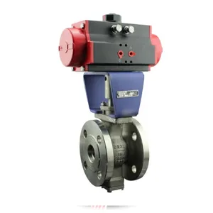 Full Port Flanged Ball Valve With Locking Device for Secure Operation thumbnail-1