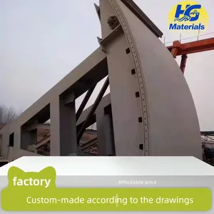 Manufacturer Supplies Steel Sluice Gates, Curved Hydraulic Steel Winch Sluice Gates, Reservoir Hydraulic Facilities, Steel Sluice Gates thumbnail-1