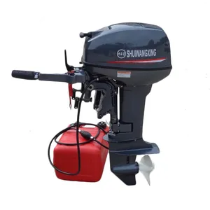 Small Gasoline Yamaha-style 2-stroke Rear-steering Marine Outboard Motor thumbnail-3