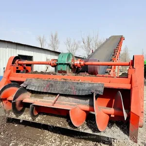 Nongyou Spiral Belt Conveyor and Material Scraper Machine, Corn Loading and Warehousing Machinery With Crawler Walking and Automatic Feeding thumbnail-2
