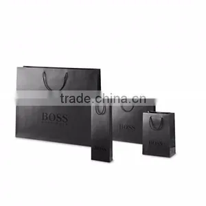 High End Paper Shopping Bags Printed Kraft Paper Packaging Bag thumbnail-1
