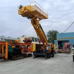 High-altitude Rock Drilling Hupu Drill, Fully Automatic Lifting Anchoring Drill, Crawler-type Slope Protection Anchor Hole Drilling Machine thumbnail-1