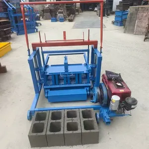 Mobile Brick Making Machine Cement Hollow Brick Machine Concrete Block Machine thumbnail-3