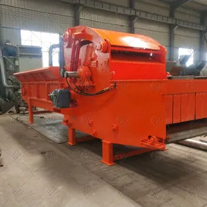 Electric/Diesel Powered Wood Crusher for Shavings, Sawdust, and Hammer Mill Processing thumbnail-5