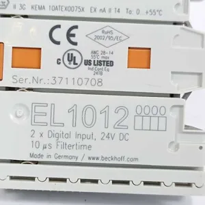Beckhoff EL1012 EtherCAT 2-Channel Digital Input Terminal Industrial Automation I/O Module thumbnail-3