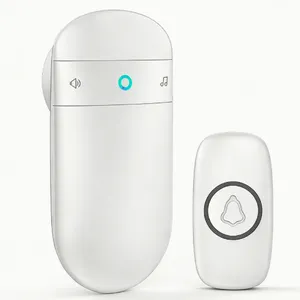 Outdoor Waterproof Wireless Doorbell Alarm/ultra Long Distance Home One to One Electronic Remote Control Doorbell Caller(wechat:13510231336) thumbnail-1