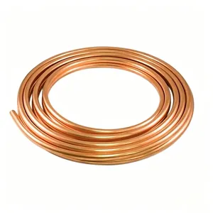 T2 Copper Tube GB Standard Seamless Copper Tubing 99.9% Pure Copper Industrial Tube thumbnail-1