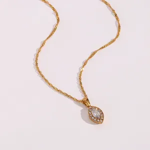 Stainless Steel Necklace for Ecommerce Sellers Custom Design Quick Lead Time Wholesale Supplier thumbnail-3