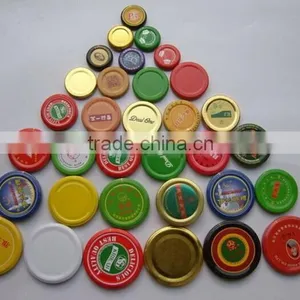 #30#38#43#48#53#58#63#66#70#77#82#100 Twist off Cap for Canning Jars, Glass Jar Metal Crown Cap thumbnail-1