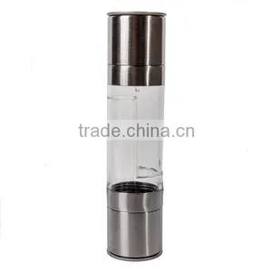 Top Quality Salt and Pepper Grinder Set 2 in 1 Dual Action Salt and Pepper Shakers Quality Choice thumbnail-2
