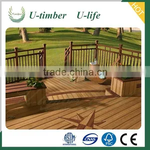 Hot Sale Rich Solid WPC Decking for Garden Use thumbnail-1