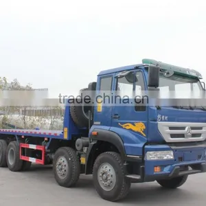 2015 Sinotruk Howo Flat Bed Dump Truck 8*4 Made in China With Free Part thumbnail-1