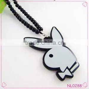 Rabbit Pendant Necklace Different Types of Pendant Necklace Wholesale Necklace thumbnail-1