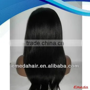 Hot Beauty Glueless Yaki Full Lace Wig for Black Women thumbnail-1