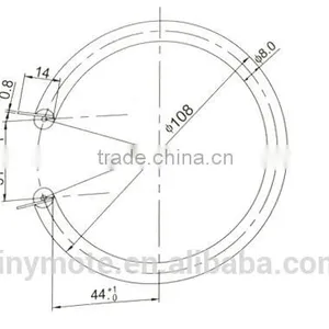 Custom Made Barbecue Plate Heating Pipe thumbnail-2