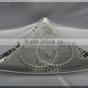 Metal Hammered Tray thumbnail-1
