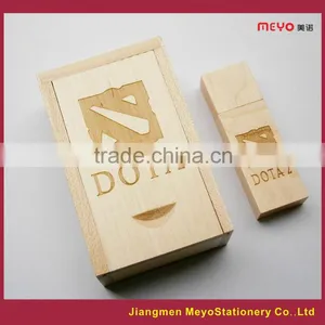 2015 Commercial Eco-friendly Gift Wooden USB Flash Drive thumbnail-1