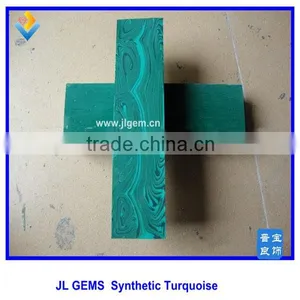 Wholesale Big Block Man-Made Turquoise Rough With Factory Price thumbnail-2