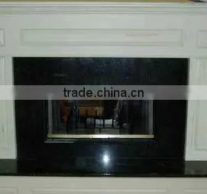 White Marble Fireplace thumbnail-1