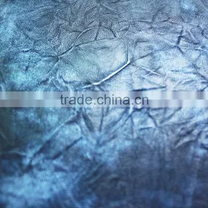 3D Stamping Pattern pu Faux Leather for Bags With Sof Hand Feelings and Velvet Backing thumbnail-2