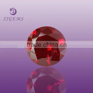 Synthetic 5mm Round Gemstone 7# Artificial Ruby Prices thumbnail-1