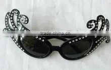 Rhinestone Tiara Sunglasses for Parties and Holidays/CE&PDA Certificates thumbnail-1