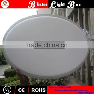 OEM Shape Outdoor Aluminum Vacuum Advertising Rotating Sign thumbnail-6