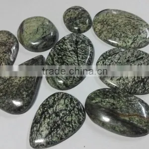Mountain Green Jasper Gemstone Cabochons thumbnail-2