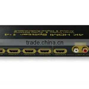 HDMI 4 Port Way Distribution Splitter 1x4 1 In 4 Out thumbnail-2