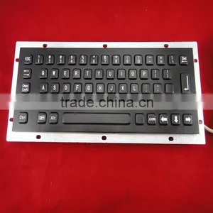 Anodized Black Mini Metal Keyboard thumbnail-1