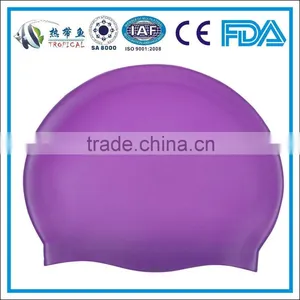 Custom Printed Silicone Swimming Caps thumbnail-1
