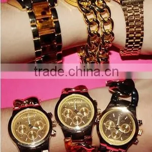 Fashion Cheap Metal Watches China Supplier Custom Design Metal Wristwatch Promotion Made in China Gold Watch Clock Men Large thumbnail-6