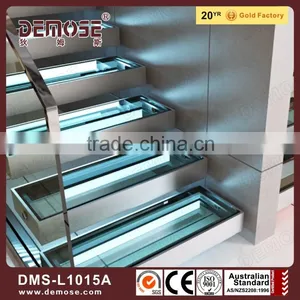 Indoor l Shape Tempered Glass Led Staircase thumbnail-2
