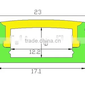 Recessed LED Linear Light Aluminum Profile for Led Strips/led Light Bar thumbnail-4