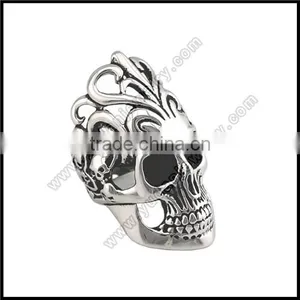 Punk Double Iron Cross Ring thumbnail-4