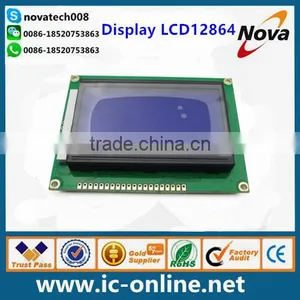 LCD Module 5V Blue Screen 128x64 LCD With Backlight 128*64 LCD12864. thumbnail-1