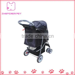 Double Twin Wheels Pet Stroller thumbnail-2