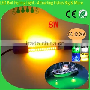 Hot Sale Led Underwater Fishing Green Light Silicone Fishing Lure thumbnail-2
