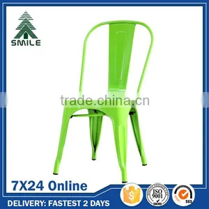 2016 White Modern Metal Dining Chairs for Sale Quality Choice thumbnail-3