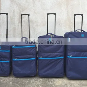 Inventory Stocklot Polyester 4pcs Trolley Luggage Set thumbnail-1