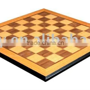 Wooden Chess Game Board for Children thumbnail-1