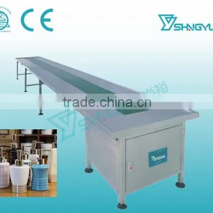 Professional Industrial Durable High Quality Stainless Steel Nylon Belt Conveyor Table Price From Factory thumbnail-1