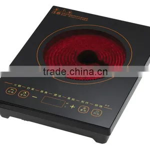 Stainless Steel Housing Touch Control Induction Portable Electric Infrared Cooker thumbnail-5