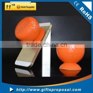 Wholesale Mini Wired Silicon Suction Cup Speaker With Lithium Batteries thumbnail-1