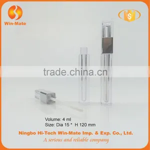 New Arrival Perfect Square Empty 120*15mm Transparent Lip Gloss Bottle thumbnail-3