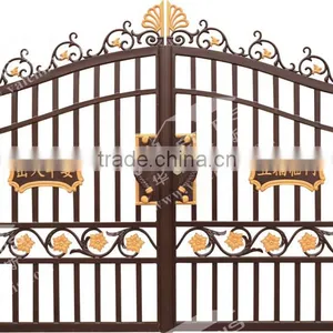 Wrought Iron Villa Luxury Gate and Main Courtyard Gate Models thumbnail-1