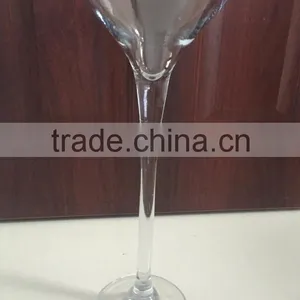 Wholesale Different Types Hand Made Long Stem Martini Glass Vase thumbnail-1
